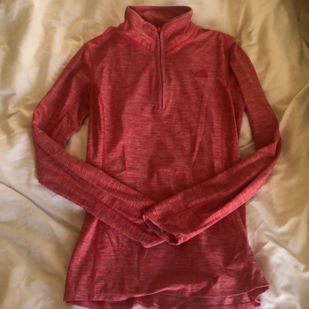 The North Face 3/4 zip flash dry pullover